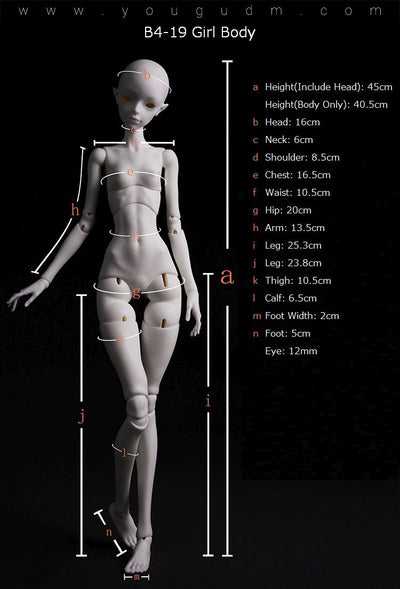 B4-19 Girl Body [Limited time] | Preorder | PARTS