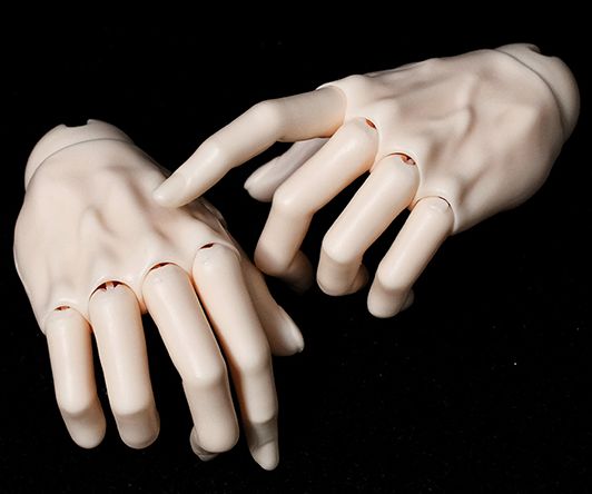 Single jointed hand parts(PIPOS70) | Preorder | PARTS