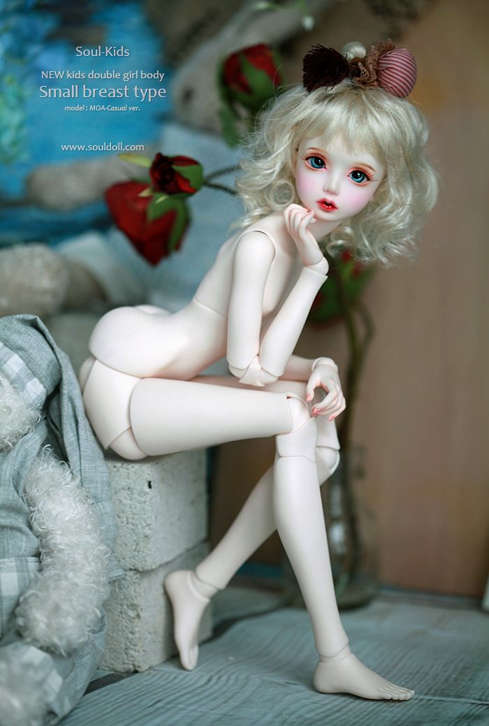 Kids NEW double girl body (Neutral Tan Skin) [Limited Time] | Preorder | PARTS