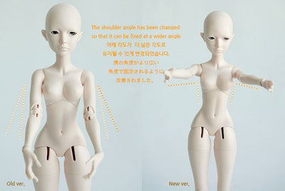 Kids NEW double girl body (Neutral Tan Skin) [Limited Time] | Preorder | PARTS