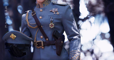 Military uniform +Hat +Pistol: Navy Blue -SD13 [Limited Time & Quantity] | Preorder | OUTFIT