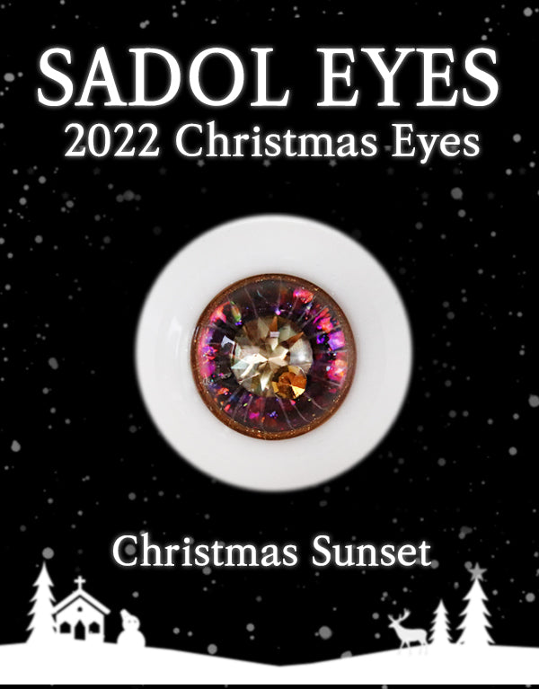 Limited Christmas [Sunset] EYES 14mm | Item in Stock | EYE