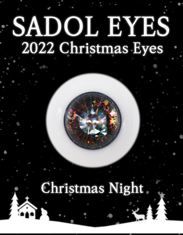 [Limited time 15% OFF] Limited Christmas [NIGHT] EYES 14mm | Item in Stock | EYE