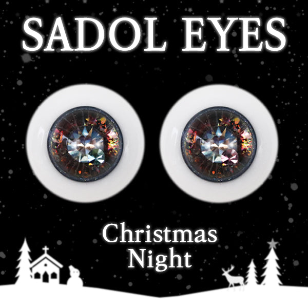 [Limited time 15% OFF] Limited Christmas [NIGHT] EYES 14mm | Item in Stock | EYE