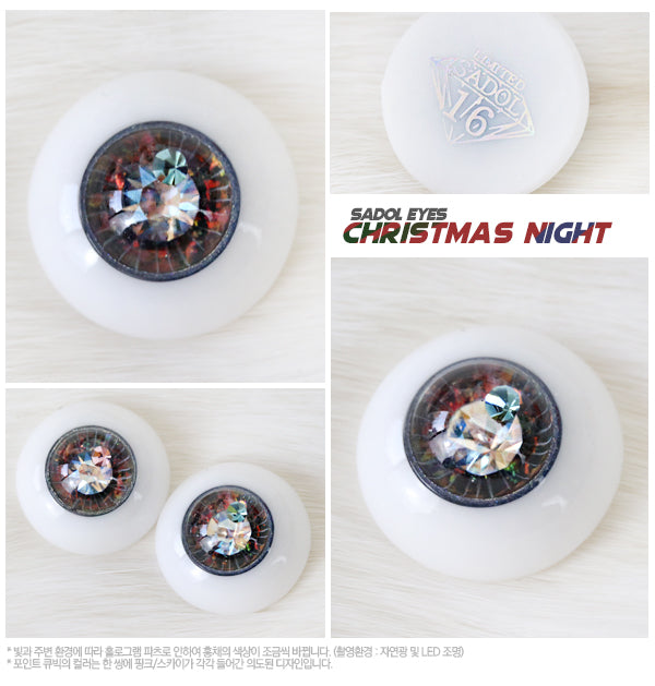 [Limited time 15% OFF] Limited Christmas [NIGHT] EYES 14mm | Item in Stock | EYE