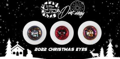 [Limited time 15% OFF] Limited Christmas [NIGHT] EYES 14mm | Item in Stock | EYE