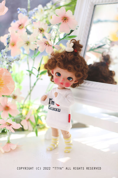 [Milk-tea] Pocket KkuKku [Limited time] | Preorder | Doll