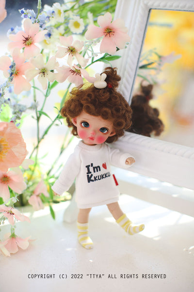 [Milk-tea] Pocket KkuKku [Limited time] | Preorder | Doll