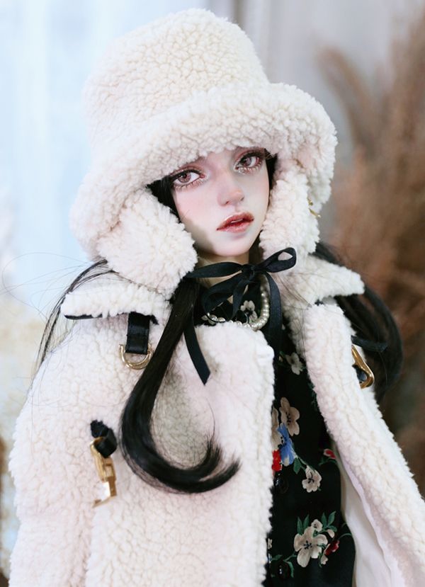 Pluffy Pluffy acc. Hat 60cm,65cm -Cream [Limited time offer] | Preorder | Accessories