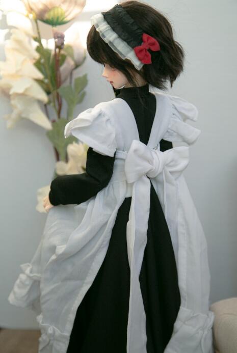 [British traditional maid outfit long skirt] Osaka store limited item Unisex 40cm size | Item in Stock | OUTFIT