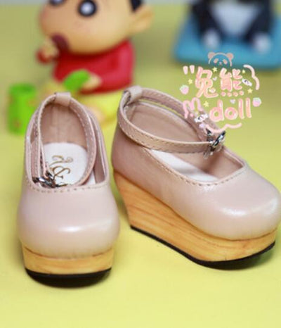 Wooden Sole Strap Wood Shoes Pink | Item in Stock | SHOES