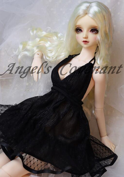 Chiffon Monroe dress Black (3 minutes) | Item in stock | OUTFIT
