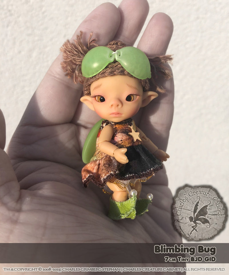 Blimbing Bug "Baby Firefly Faerie" ball-jointed doll 7cm Tiny BJD Averrhoa bilimbi [Limited Quantity] | Preorder | DOLL