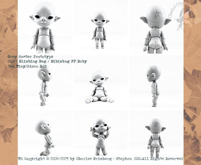 Blimbing Bug "Baby Firefly Faerie" ball-jointed doll 7cm Tiny BJD Averrhoa bilimbi [Limited Quantity] | Preorder | DOLL