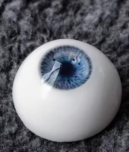 Resin gypsum eye indigo gray (small pupil) [14/7mm] | Item in Stock | EYES