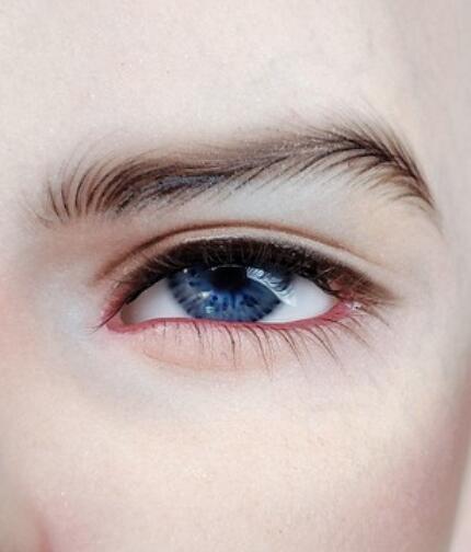 Resin gypsum eye indigo gray (small pupil) [16/8mm] | Item in Stock | EYES