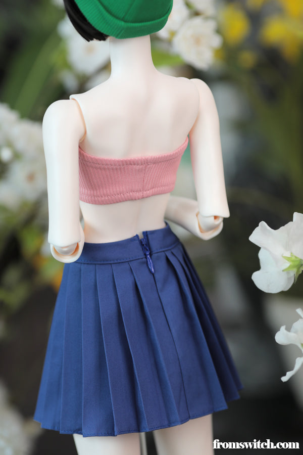 Basic Skirt: Blue [Limited Time] | Preorder | OUTFIT