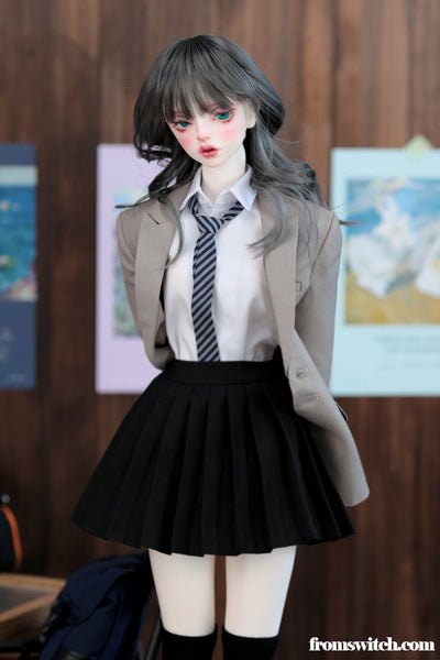 Basic Skirt: Blue [Limited Time] | Preorder | OUTFIT