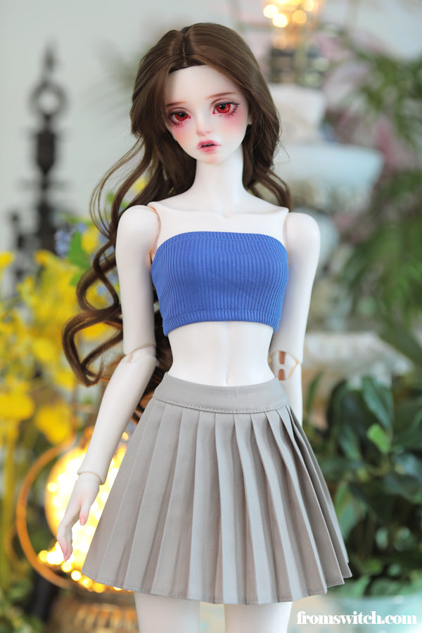 Basic Skirt: Blue [Limited Time] | Preorder | OUTFIT