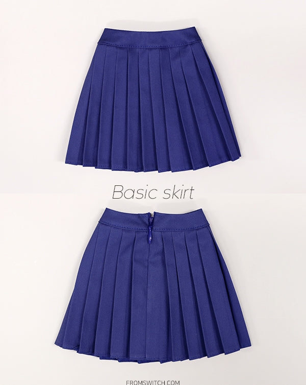 Basic Skirt: Red [Limited Time] | Preorder | OUTFIT