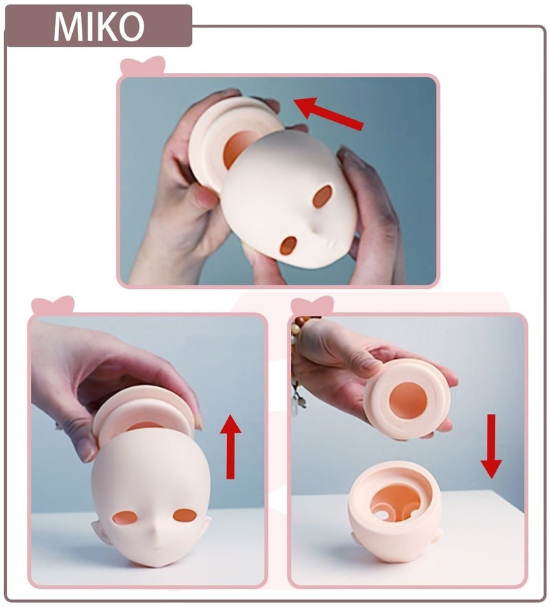 MIKO Head -Semi White Skin [Limited Quanity] | Preorder | PARTS