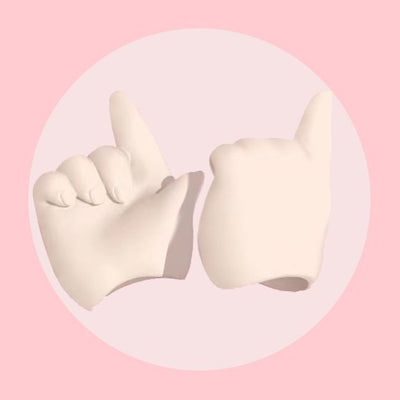 1/4 Hand Parts 3Pair Set (for meat) -Semi White Skin [Limited Quanity] | Preorder | PARTS