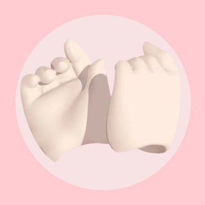 1/4 Hand Parts 3Pair Set (for meat) -Semi White Skin [Limited Quanity] | Preorder | PARTS