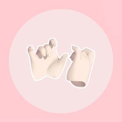 1/4 Hand Parts 3Pair Set (For Mimi) -Semi White Skin [Limited Quanity] | Preorder | PARTS