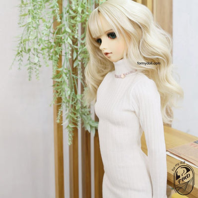 [FMD-1150] Cream Blond M: Bang Style A (Default) [Limited Time] | Preorder | WIG