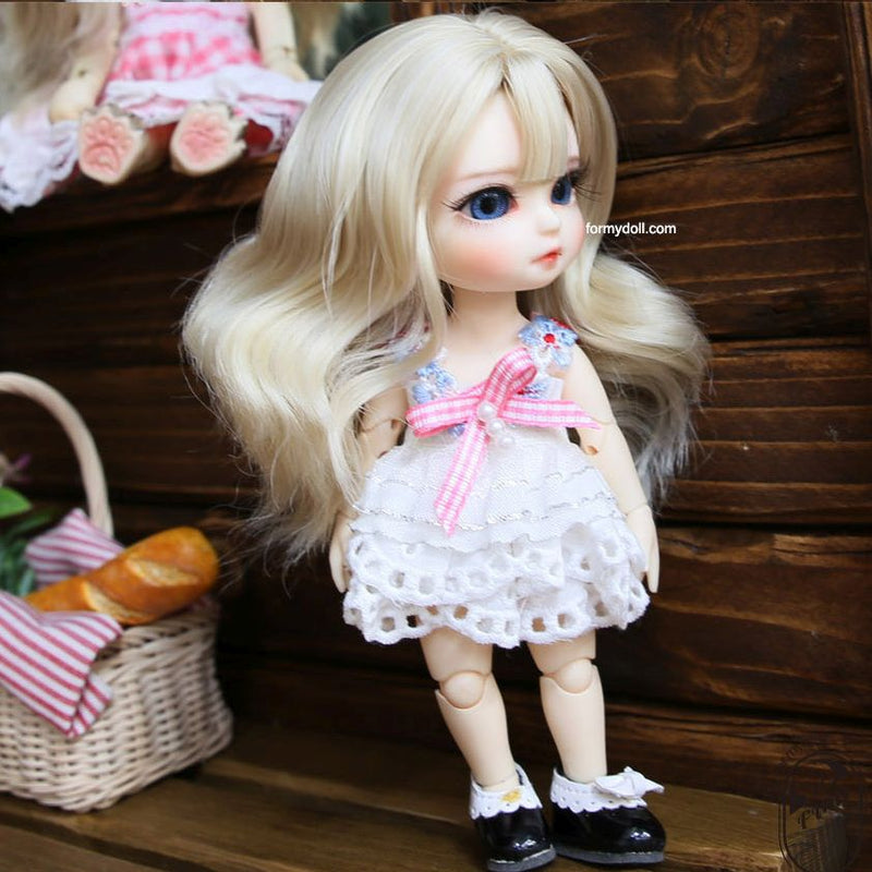 [FMD-1150] Cream Blond M: Bang Style A (Default) [Limited Time] | Preorder | WIG