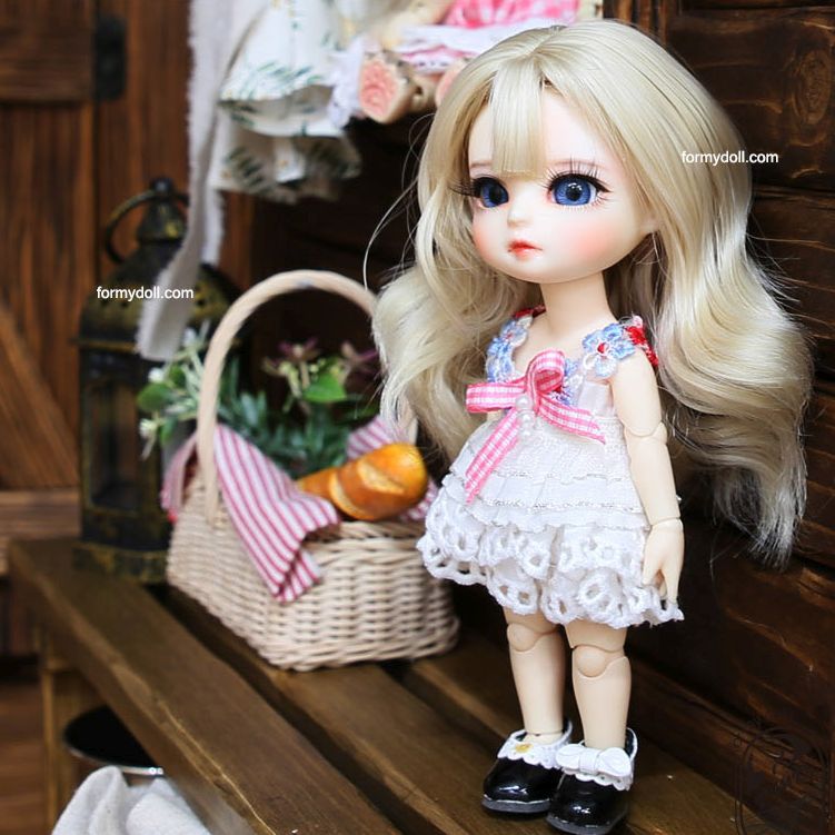 [FMD-1150] Cream Blond M: Bang Style A (Default) [Limited Time] | Preorder | WIG