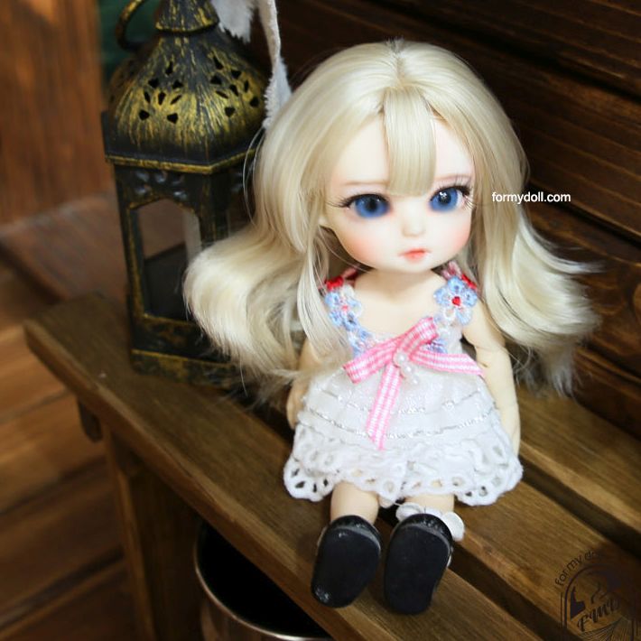 [FMD-1150] Cream Blond M: Bang Style A (Default) [Limited Time] | Preorder | WIG