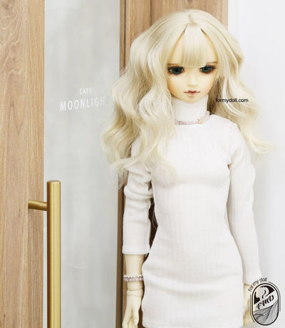 [FMD-1150] Cream Blond L: Bang Style C [Limited Time] | Preorder | WIG