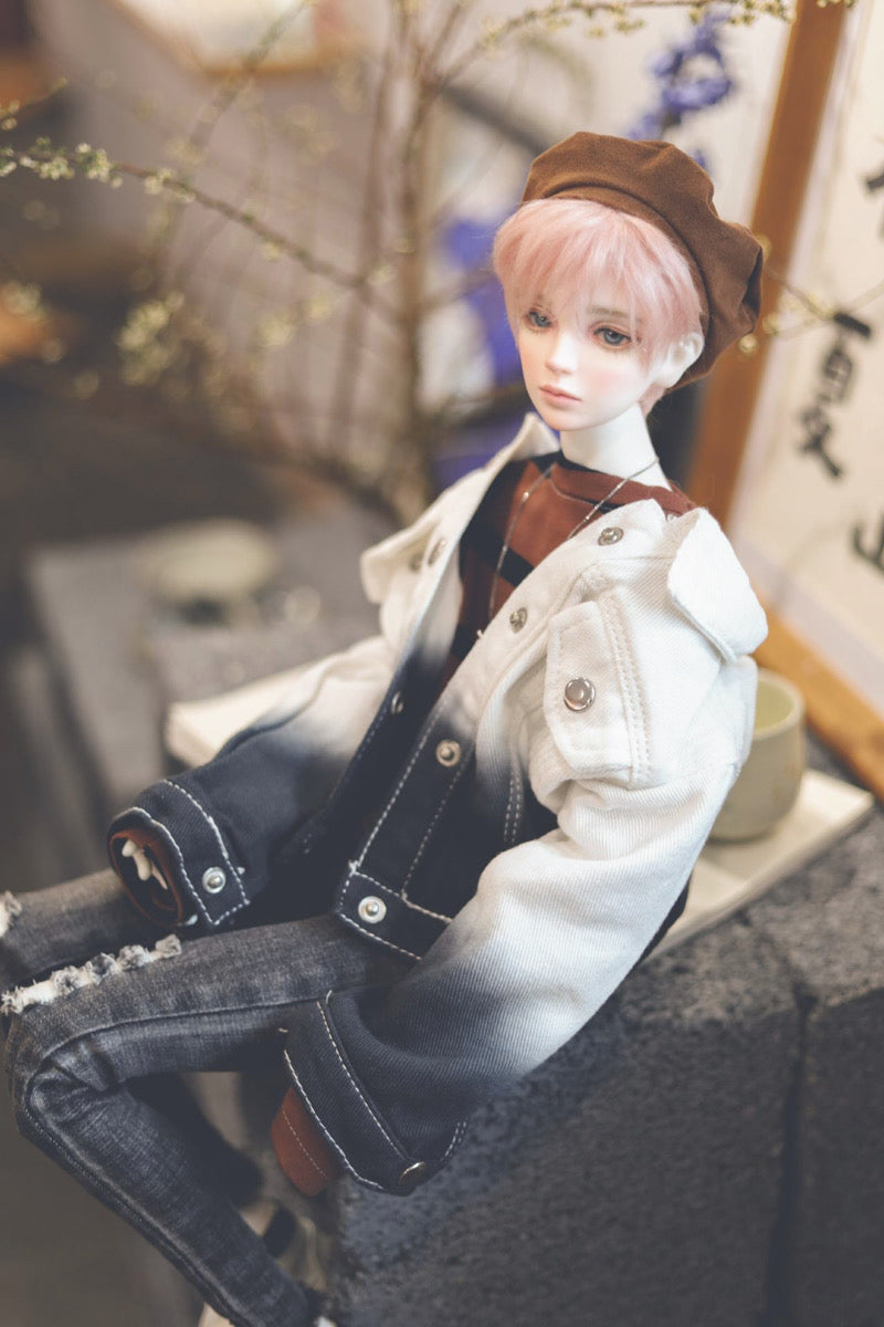 [A/S] [DOLK x SWITCH x Zero 6] Huisa, direction Rosy White - Tender boy Limited to 14 units worldwide * Head cover only [Limited time offer] | Preorder | DOLL