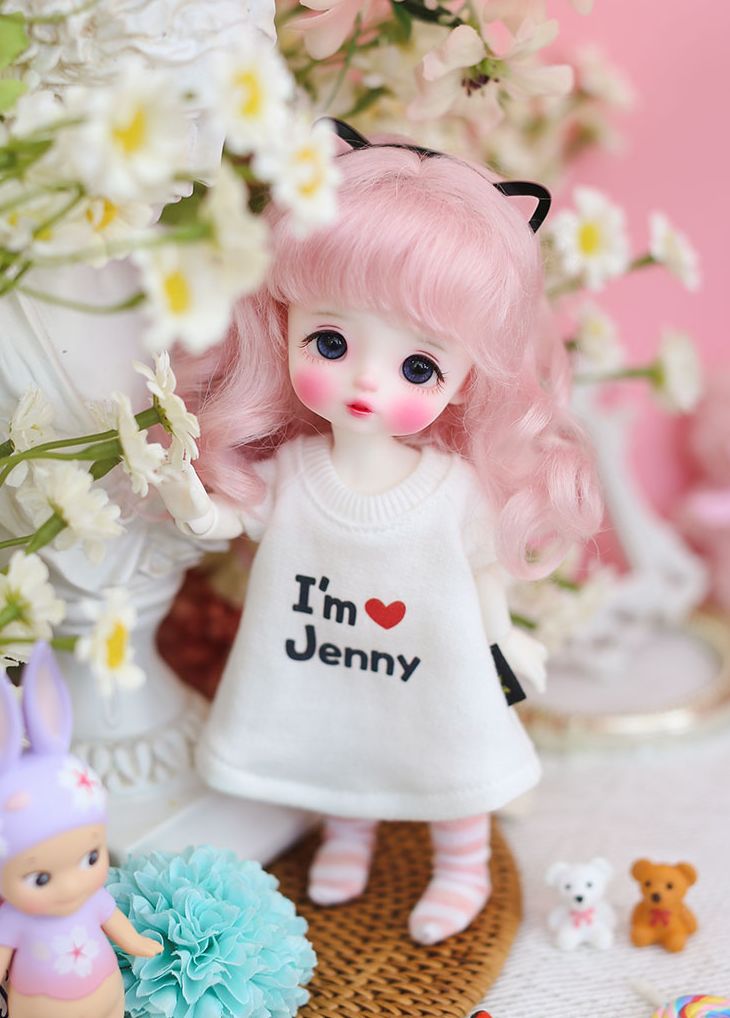 [White] Pocket Jenny [Limited time offer] | Preorder | DOLL