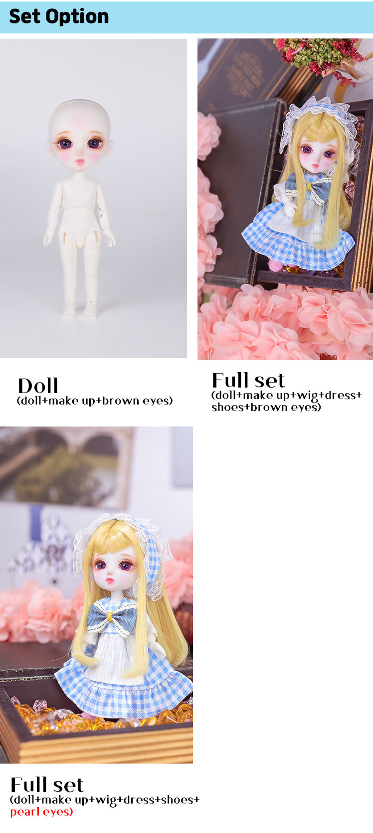 Song I Full Set A 1/12 BJD | Preorder | DOLLS