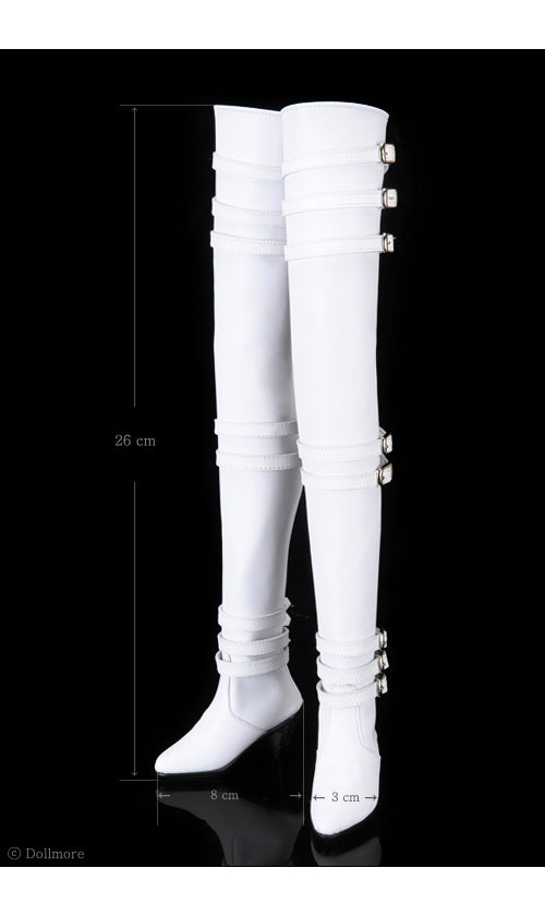 SD High Style Boots (White) | Item in Stock | SHOES