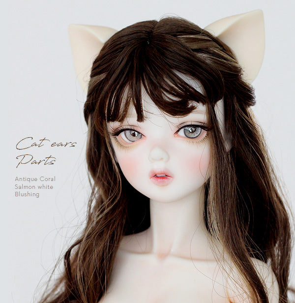 Cat Ears -Antique Coral Skin | Preorder | PARTS
