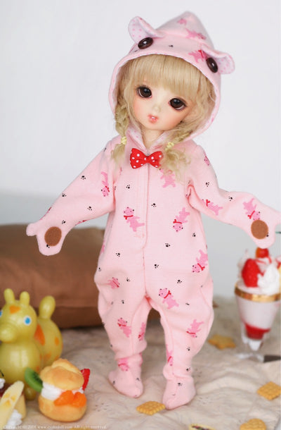 OFE-Teddy Jump Suit Pink S | Item in Stock | OUTFIT