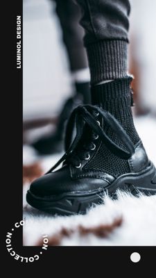 Knit Walker (Black: 70cm) | Item in Stock | SHOES