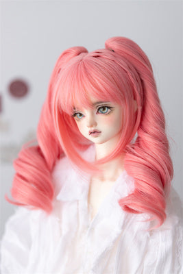 [22-24cm] Medium Twinte (Deep Pink) [Wig] | Item in Stock | WIG