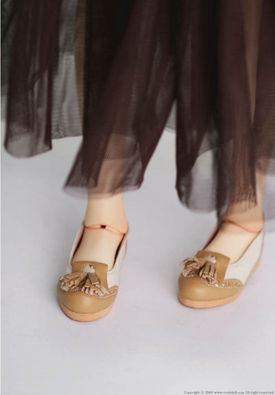 SHG-Tassel flat shoes (Beige) | Item in Stock | SHOES