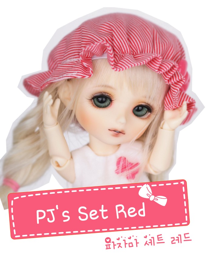 OFT-PJs Set (Red) | Item in Stock | OUTFIT