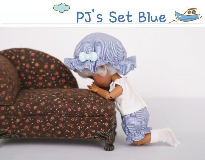 OFT-PJs Set (Blue) | Item in Stock | OUTFIT