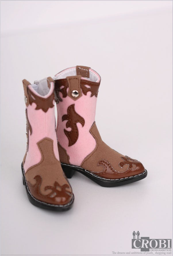 SHC-Western Boots (Pink) | Item in Stock | SHOES