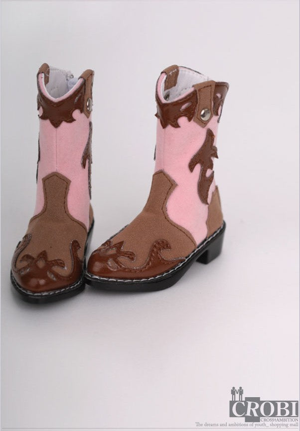 SHC-Western Boots (Pink) | Item in Stock | SHOES