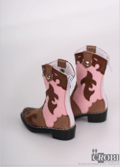 SHC-Western Boots (Pink) | Item in Stock | SHOES