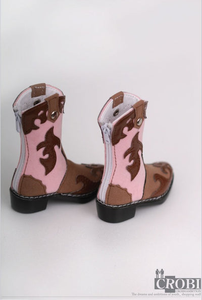 SHC-Western Boots (Pink) | Item in Stock | SHOES