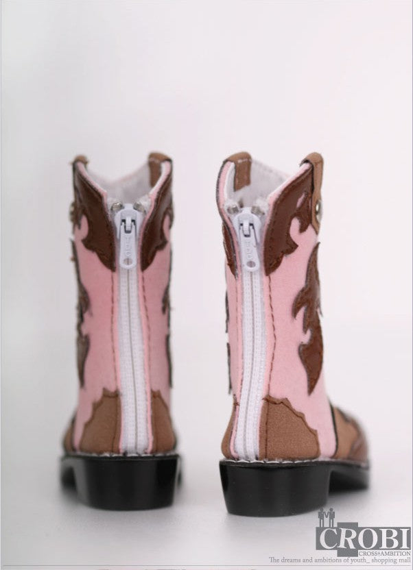 SHC-Western Boots (Pink) | Item in Stock | SHOES