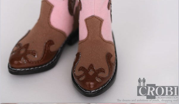 SHC-Western Boots (Pink) | Item in Stock | SHOES